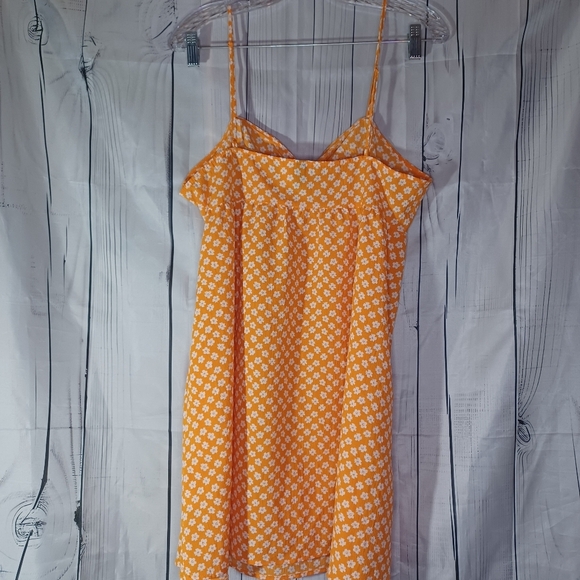 Divided Mini Floral Spaghetti Strap Sundress - Picture 6 of 10